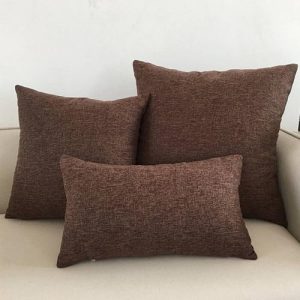 Housse de Coussin 30x50 Marron