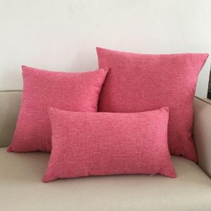 Housse de Coussin 30x50 Rose