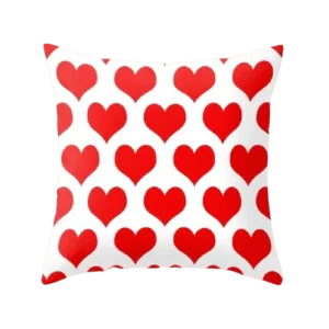 Housse de coussin 45x45  Coeur