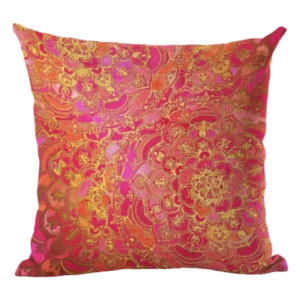 Housse de coussin 40x40  Mandala Rose