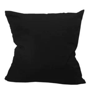 Housse de coussin 45x45  Noir