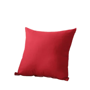 Housse de coussin 45x45  Rouge