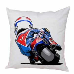 Housse de coussin  Motard