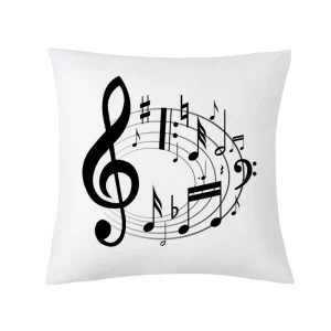Housse de coussin  Musique