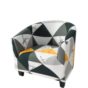 Housse fauteuil Cabriolet  Géométrique Marbrée