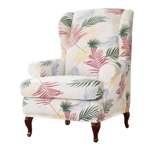 Housse fauteuil Crapaud Tropicale Blanche