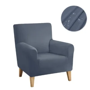 Housse fauteuil  Imperméable Gris Bleu