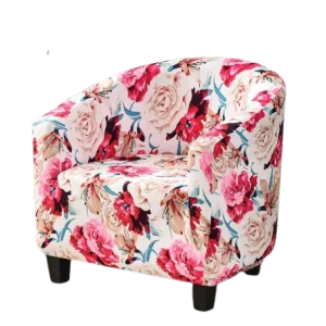 Housse fauteuil Cabriolet  Florale Rose
