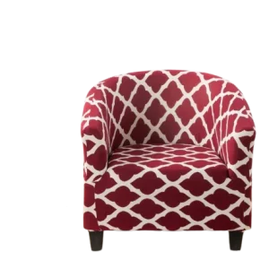 Housse fauteuil Cabriolet  Géométrique Rouge