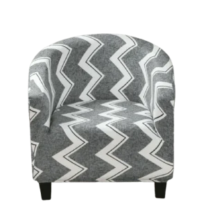 Housse fauteuil Cabriolet  Gris et Blanc