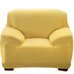 Housse fauteuil  Jaune Moutarde
