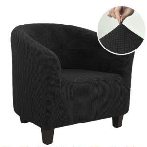 Housse fauteuil Cabriolet  Polaire Noir