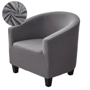 Housse fauteuil Cabriolet  Polyester Gris