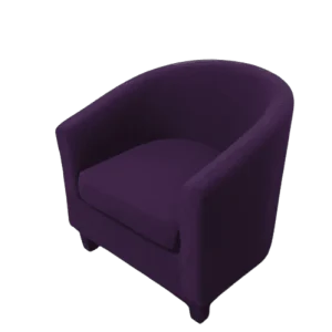 Housse fauteuil Cabriolet  Prune