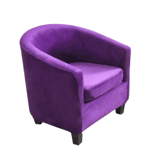Housse fauteuil Cabriolet  Velours Violet