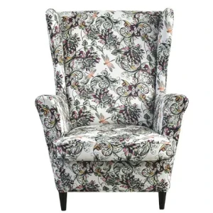 Housse fauteuil  Extensible Florale Colorée