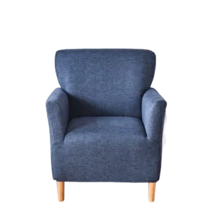 Housse fauteuil Scandinave  Bleu Foncé