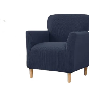 Housse fauteuil Scandinave  Bleu Marine