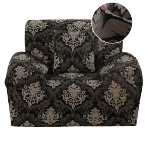 Housse fauteuil  Vintage Marron