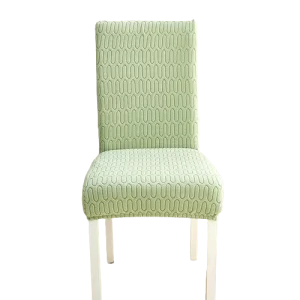 Housse de chaise  Ondulation Vert