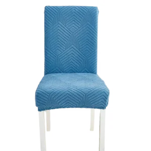 Housse de chaise   Losange Bleu