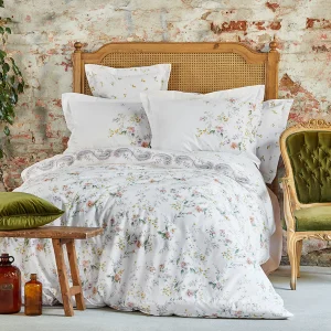 KARACA HOME SENON  Parure de lit en coton bio 2 personnes rose