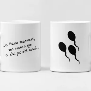 Tasse à café - Je t'aime humour