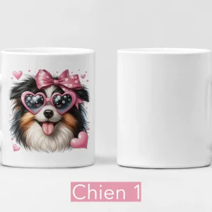 Tasse à café - Choix de 6 chiens