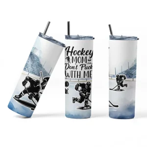 Bouteille isotherme - Hockey MOM don't puck with me