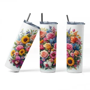 Bouteille isotherme - Fleur Estival