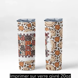 Verre givré 20oz - MAMA Retro