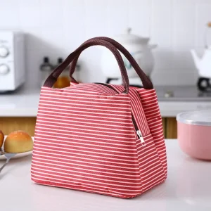 sac lunch box | rayé