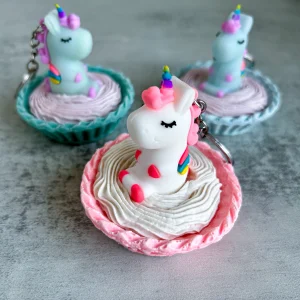 Savon avec Porte-Clé LICORNE | Unicorn Keychain Soap